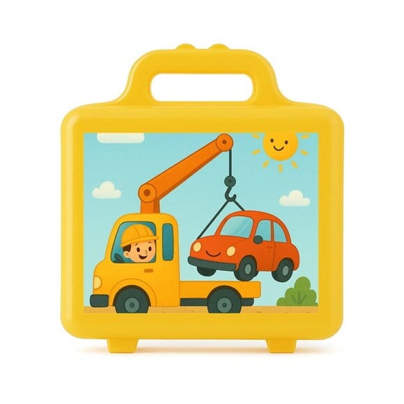 Maleta Plástica Personalizada 12x10cm Guincho