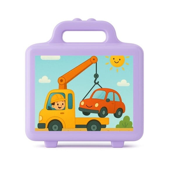 Maleta Plástica Personalizada 12x10cm Guincho