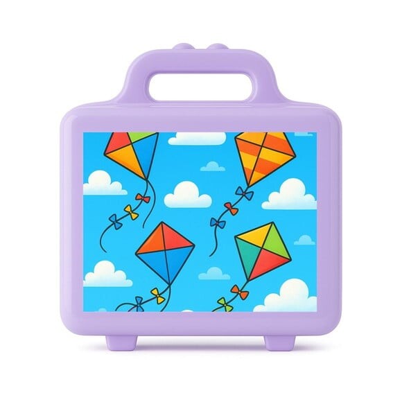 Maleta Plástica Personalizada 12x10cm Pipas