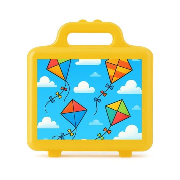 Maleta Plástica Personalizada 12x10cm Pipas