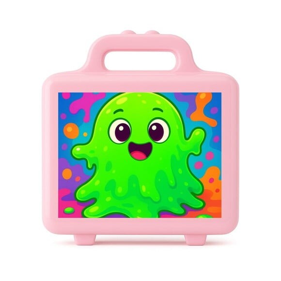 Maleta Plástica Personalizada 12x10cm Slime