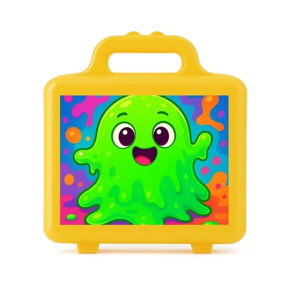 Maleta Plástica Personalizada 12x10cm Slime