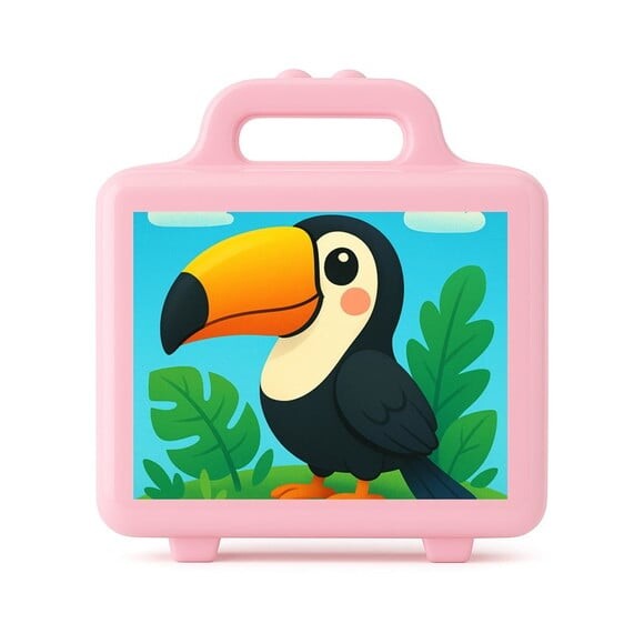 Maleta Plástica Personalizada 12x10cm Tucano