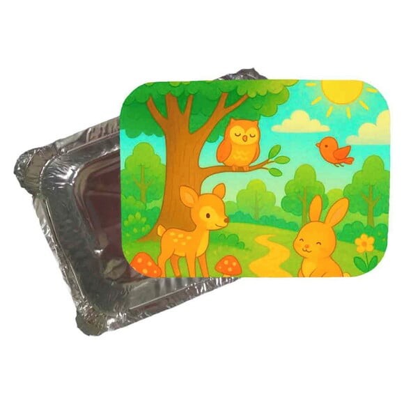 Marmitinha Personalizada 220ml Bosque Encantado