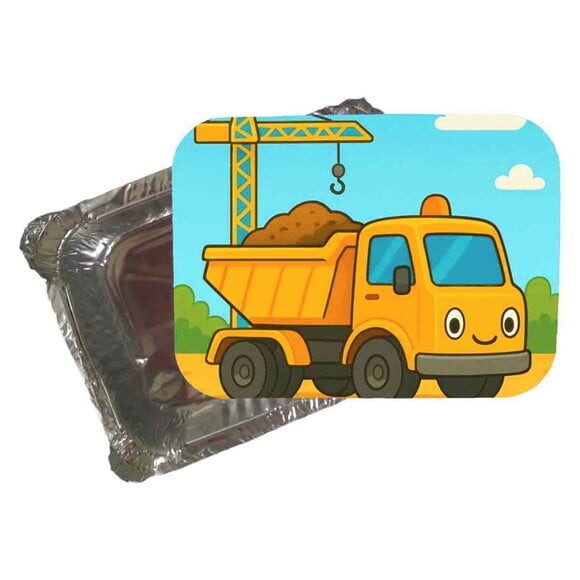 Marmitinha Personalizada 220ml Caminhão Caçamba