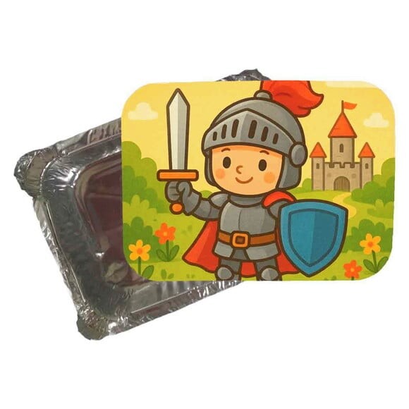Marmitinha Personalizada 220ml Cavaleiro Medieval