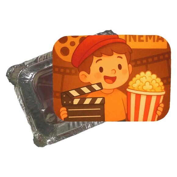 Marmitinha Personalizada 220ml Cinema Antigo