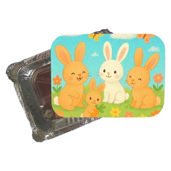 Marmitinha Personalizada 220ml Coelhinhos