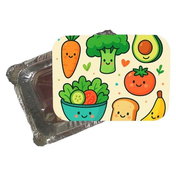 Marmitinha Personalizada 220ml Comidinhas Saudáveis