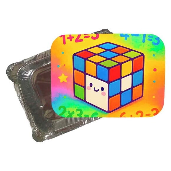 Marmitinha Personalizada 220ml Cubo Mágico
