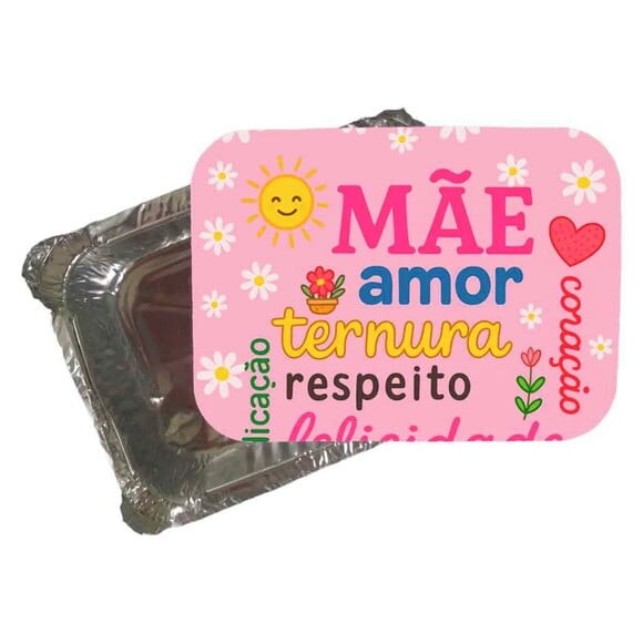 Marmitinha Personalizada 220ml Dia das Mães