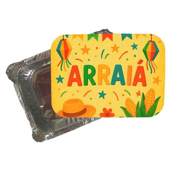 Marmitinha Personalizada 220ml Festa Junina Arraiá