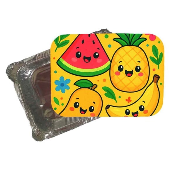 Marmitinha Personalizada 220ml Frutas Tropicais