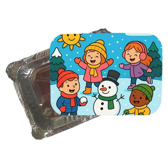 Marmitinha Personalizada 220ml Inverno Divertido