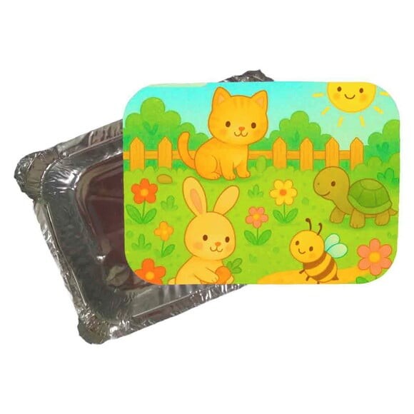 Marmitinha Personalizada 220ml Jardim dos Bichinhos