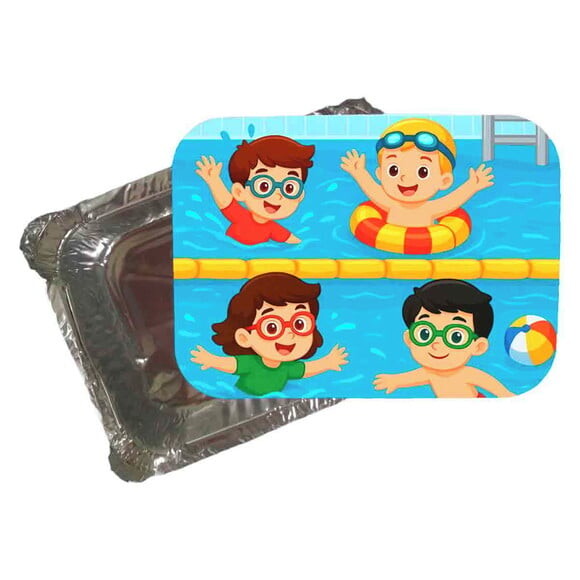 Marmitinha Personalizada 220ml Natação