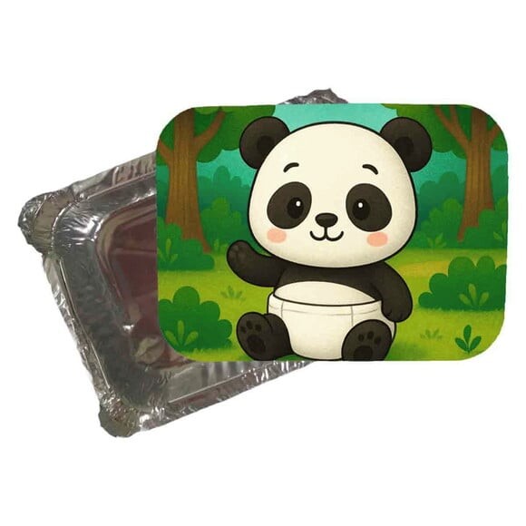 Marmitinha Personalizada 220ml Panda Baby
