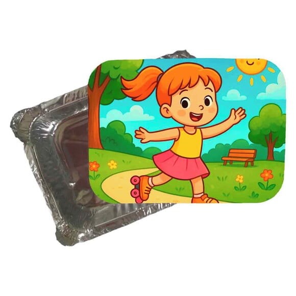 Marmitinha Personalizada 220ml Patins