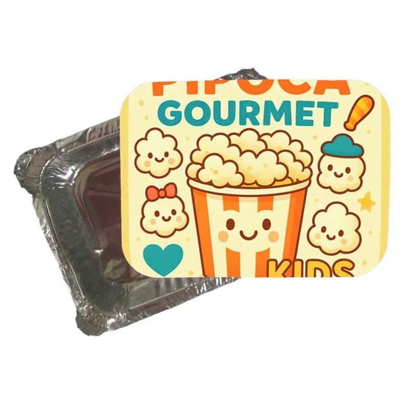 Marmitinha Personalizada 220ml Pipoca Gourmet Kids
