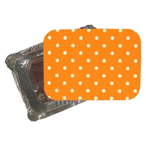 Marmitinha Personalizada 220ml Poá Laranja
