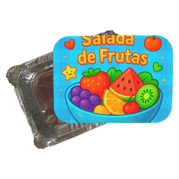 Marmitinha Personalizada 220ml Salada de Frutas