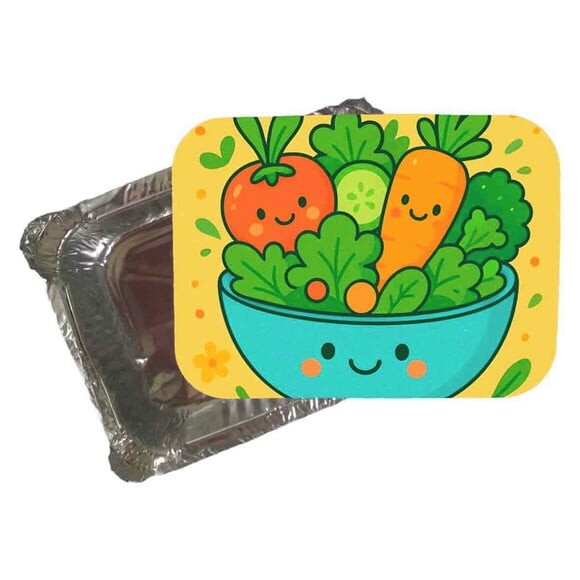 Marmitinha Personalizada 220ml Salada Divertida