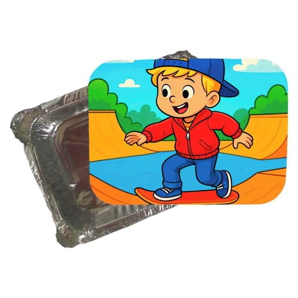 Marmitinha Personalizada 220ml Skate Kids