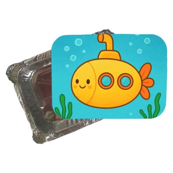 Marmitinha Personalizada 220ml Submarino
