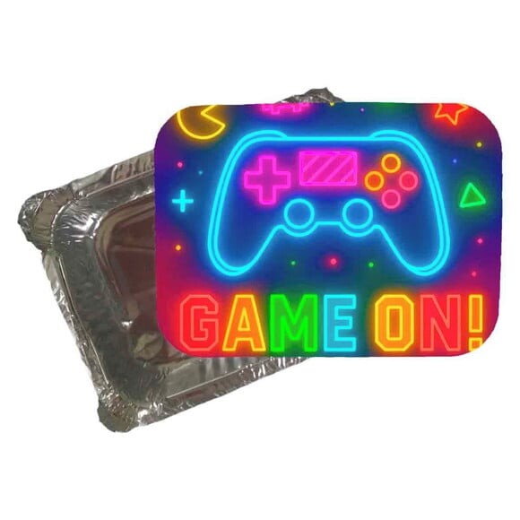 Marmitinha Personalizada 220ml Video Game Neon