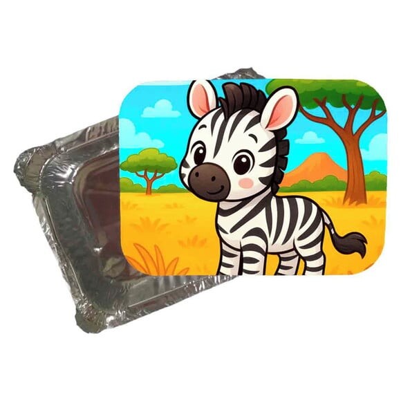 Marmitinha Personalizada 220ml Zebra Baby
