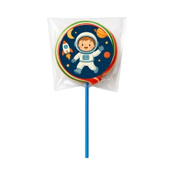 Pirulito Psicodélico Personalizado Astronauta