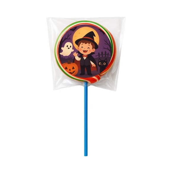 Pirulito Psicodélico Personalizado Halloween