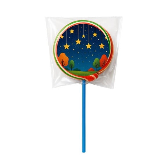 Pirulito Psicodélico Personalizado Noite das Estrelas