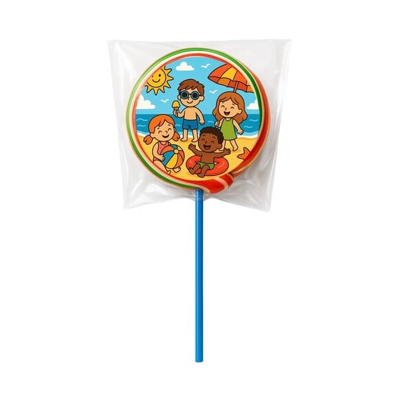 Pirulito Psicodélico Personalizado Verão Divertido