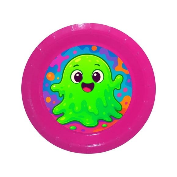 Prato de Papel Personalizado Slime