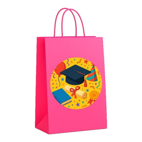 Sacola de Papel Personalizada Infantil Formatura