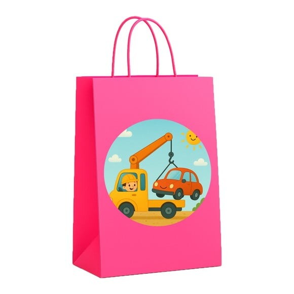 Sacola de Papel Personalizada Infantil Guincho