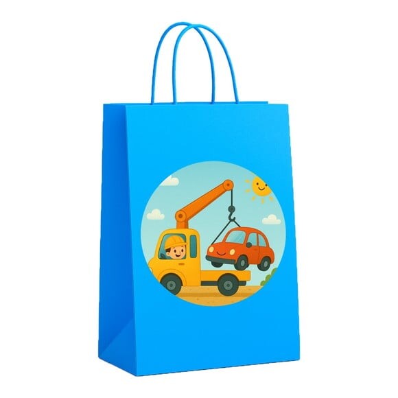Sacola de Papel Personalizada Infantil Guincho