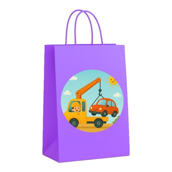 Sacola de Papel Personalizada Infantil Guincho