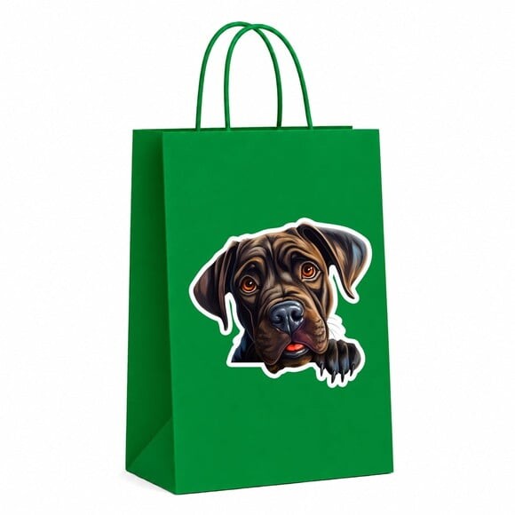 Sacola Papel Festa Raça Cachorro Cane Corso