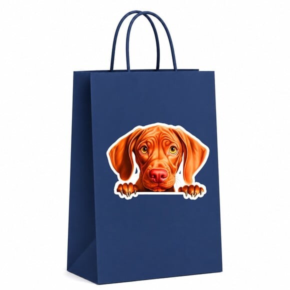 Sacola Papel Festa Raça Cachorro Vizsla