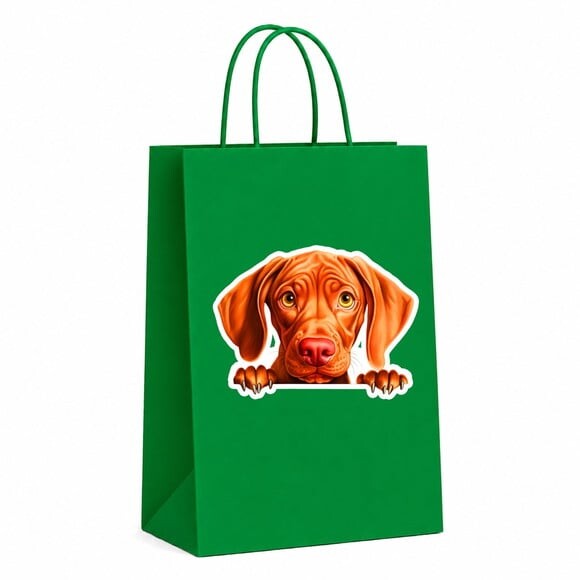 Sacola Papel Festa Raça Cachorro Vizsla