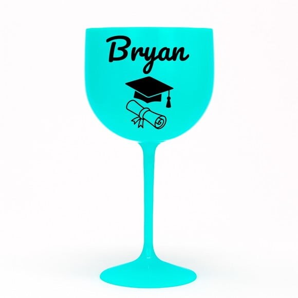 Taça Gin 580ml Formatura Personalizada com Nome Bryan