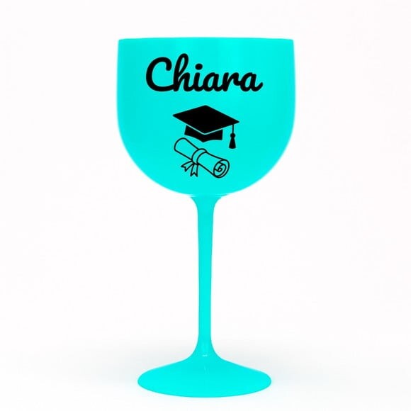Taça Gin 580ml Formatura Personalizada com Nome Chiara