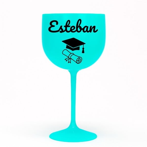 Taça Gin 580ml Formatura Personalizada com Nome Esteban