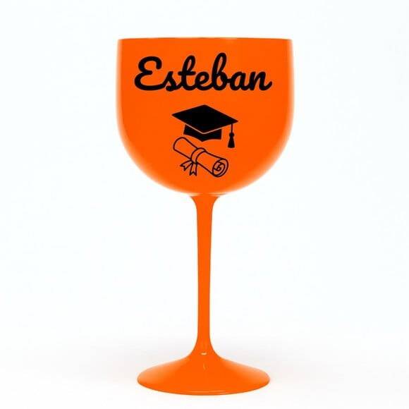 Taça Gin 580ml Formatura Personalizada com Nome Esteban