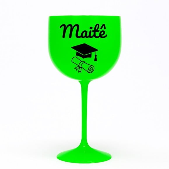 Taça Gin 580ml Formatura Personalizada com Nome Maitê