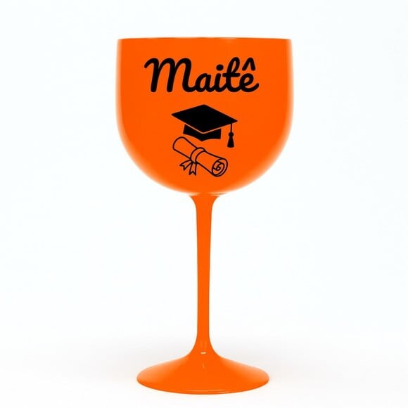 Taça Gin 580ml Formatura Personalizada com Nome Maitê