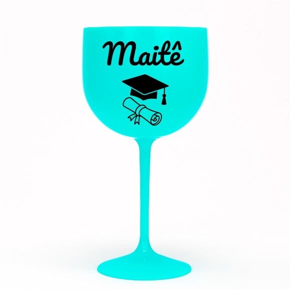 Taça Gin 580ml Formatura Personalizada com Nome Maitê
