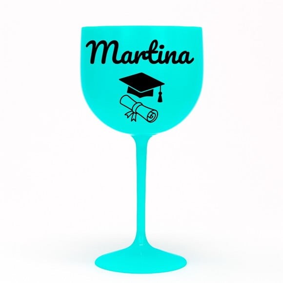 Taça Gin 580ml Formatura Personalizada com Nome Martina